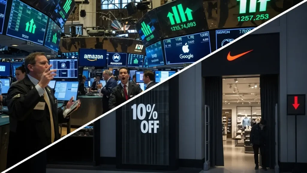 Bolsas de Nova York sobem com tecnologia; Nike recua 10%