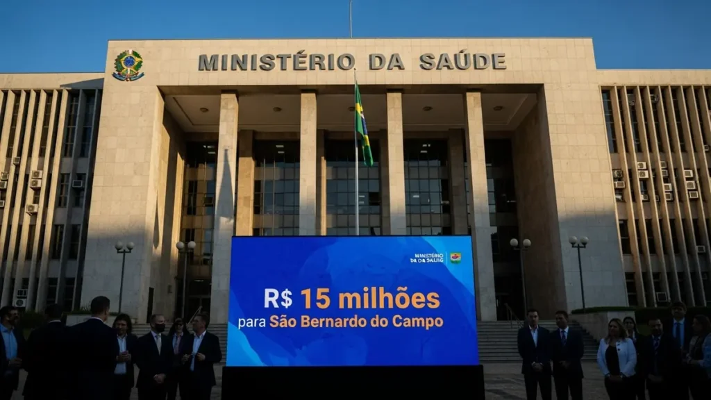 Ministério da Saúde destina R$ 15 milhões a São Bernardo